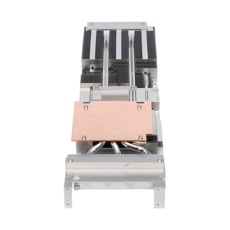 Sellado del disipador de calor de aluminio de la CPU del Heatpipe del cobre del disipador de calor de la aleta