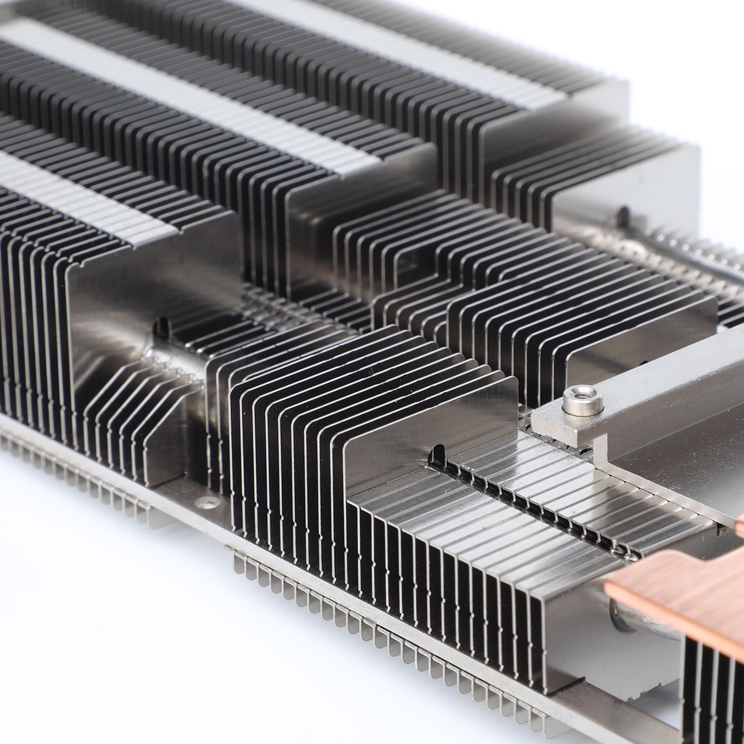 Sellado del disipador de calor de aluminio de la CPU del Heatpipe del cobre del disipador de calor de la aleta