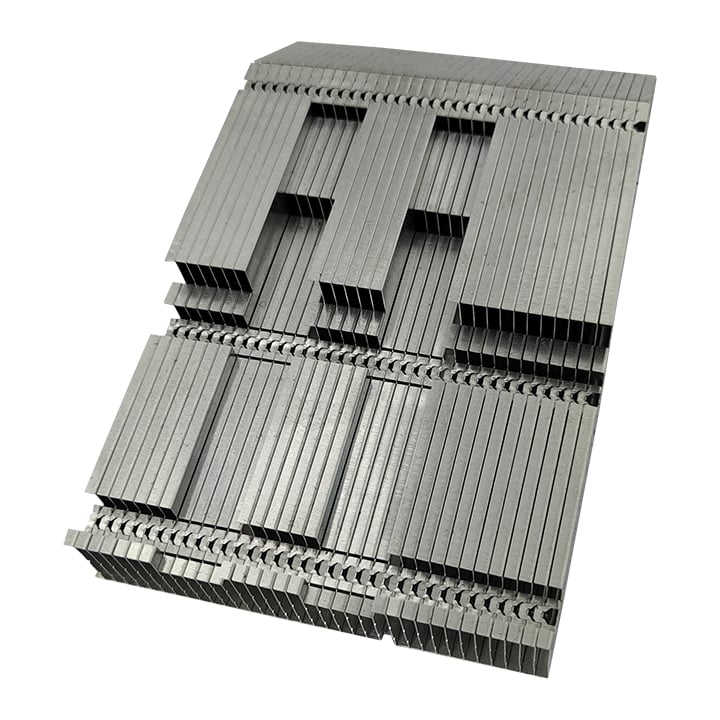Enfriador de CPU estampado disipador de calor de aleta apilada de aluminio