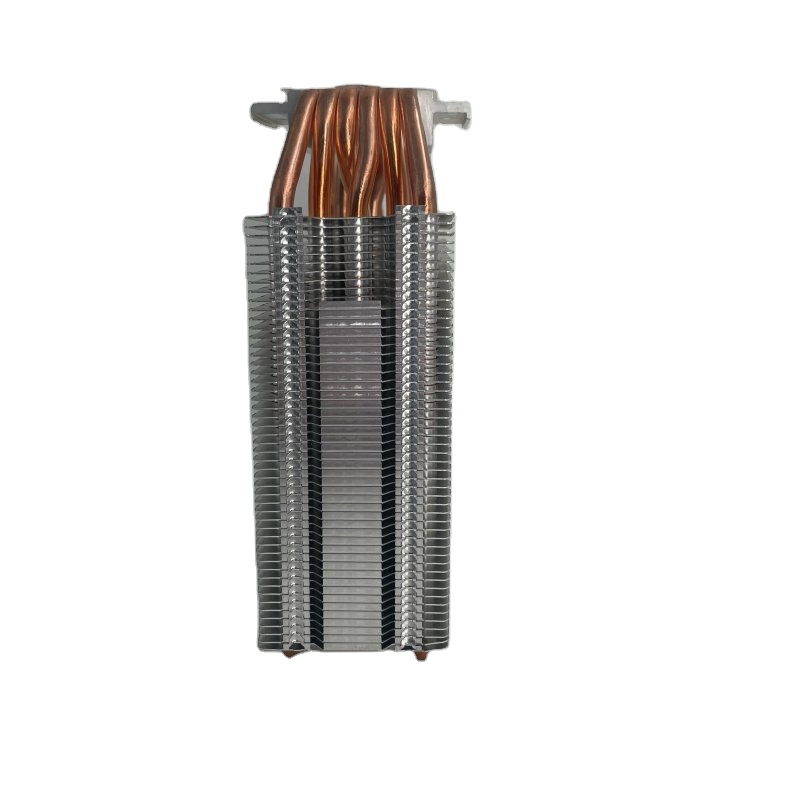 El tubo de calor de cobre de soldadura de aluminio de la aleta de sellado integra el disipador de calor