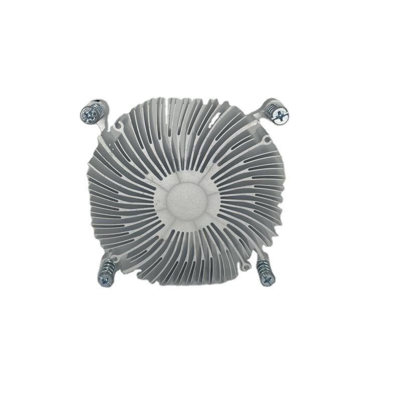 Extrusión de aluminio del disipador de calor de la perforación del amplificador del coche que muele