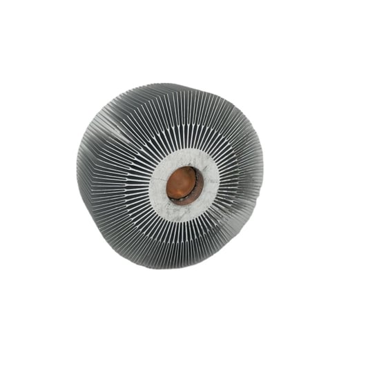 Disipador de calor de girasol redondo LED de extrusión de aluminio