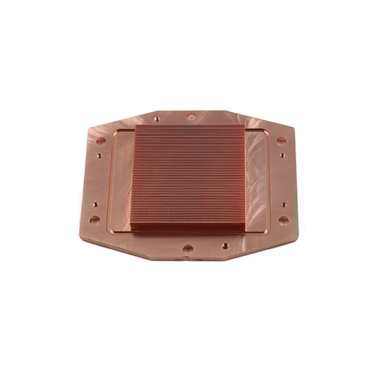 Ventiladores que enfrían el disipador de calor de la máquina del CNC del diente de la pala del terminal de la computadora