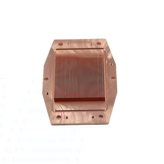 Ventiladores que enfrían el disipador de calor de la máquina del CNC del diente de la pala del terminal de la computadora