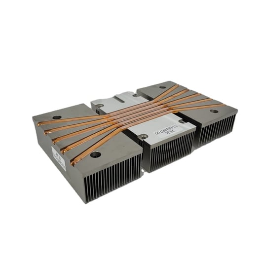 Módulo de disipador de calor de aleta de estampado de aluminio para soldadura de tubos de cobre