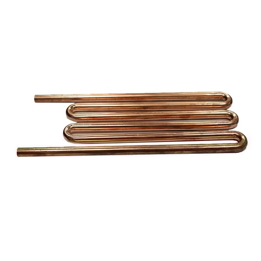 Tubo de calor redondo del refrigerador de la CPU del cobre antioxidante del amplificador de potencia