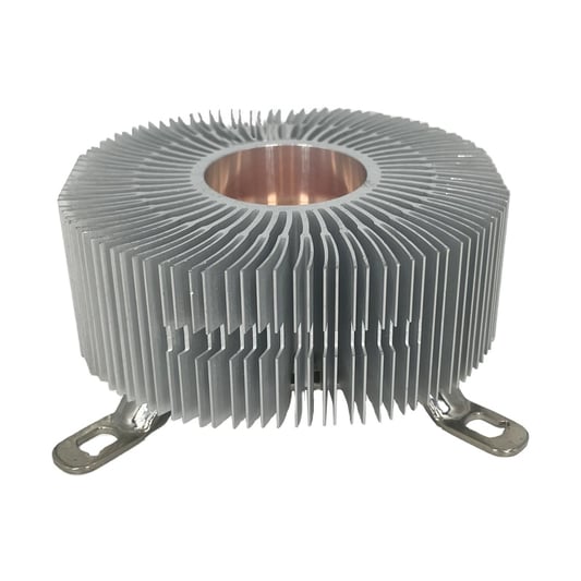 Extrusión de aluminio del disipador de calor de la perforación del amplificador del coche que muele