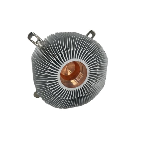 Extrusión de aluminio del disipador de calor de la perforación del amplificador del coche que muele